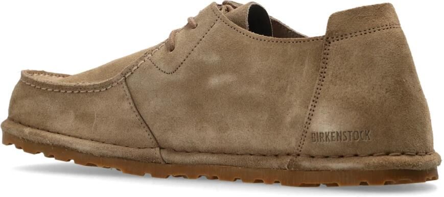 Birkenstock Ballerina's Utti Lace Suede Leather Regular Solid Gray Taupe - Foto 10