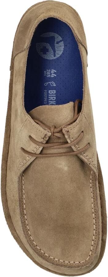 Birkenstock Ballerina's Utti Lace Suede Leather Regular Solid Gray Taupe - Foto 7