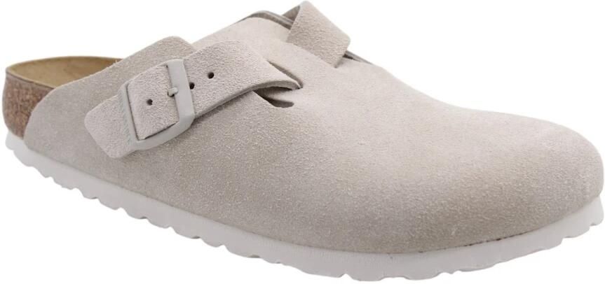 BIRKENSTOCK Boston Suede leather Oyster Suede Unisex - Foto 8