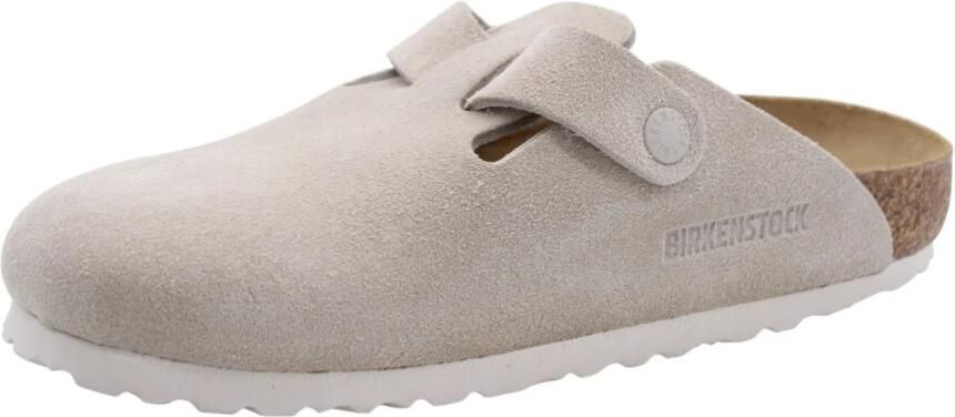 BIRKENSTOCK Boston Suede leather Oyster Suede Unisex - Foto 9