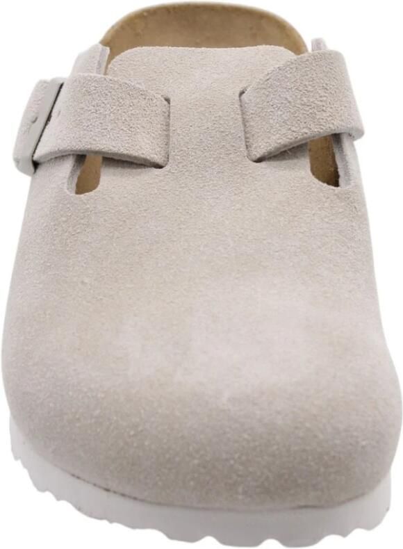 BIRKENSTOCK Boston Suede leather Oyster Suede Unisex - Foto 3