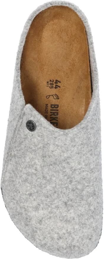 Birkenstock Pantoffels Zermatt Wolvilt Sloffen Standard Grijs Regular - Foto 6