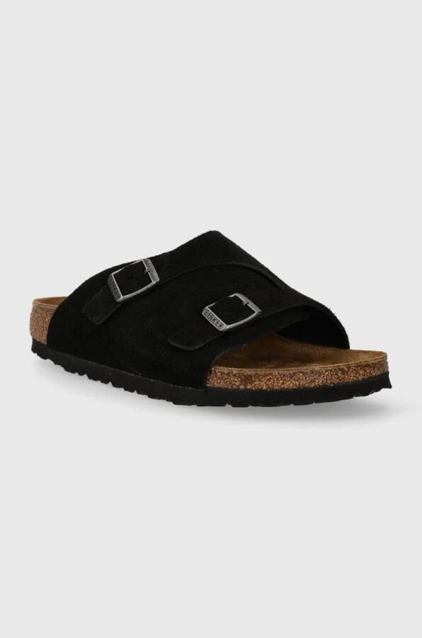 Birkenstock Zürich Slippers Zwart Narrow Fit Unisex - Foto 3