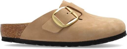 Birkenstock Klompen Boston Big Buckle LENB Sandcastle
