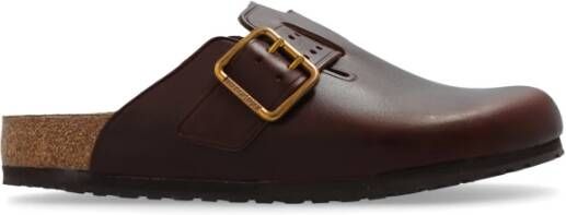 Birkenstock Boston Bold Gap slides Brown Heren