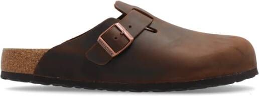 Birkenstock Boston SFB Oiled Leather Sandalen Regular bruin - Foto 2