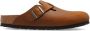 Birkenstock Boston Slippers Cognac Narrow Fit Unisex - Thumbnail 10