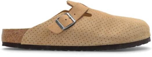 Birkenstock Boston VL Dotted Sandalen beige
