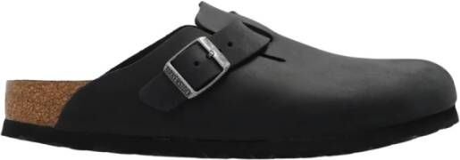 Birkenstock Boston BS slides Black Dames