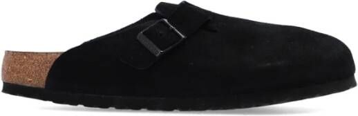 Birkenstock slipper BOSTON Black Veloursleder Suede Soft Footbed regular - Foto 3