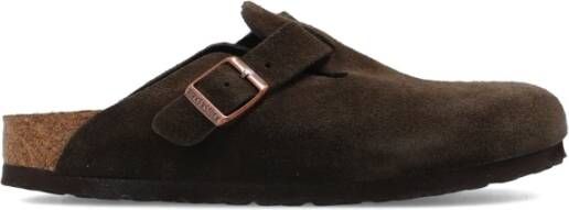 Birkenstock Boston BS slides Brown Dames