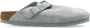 Birkenstock BOSTON SUEDE PURE SAGE slippersPopulaire Groen - Thumbnail 2