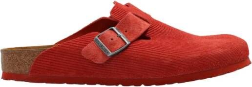 Birkenstock Boston BS slides Rood Heren