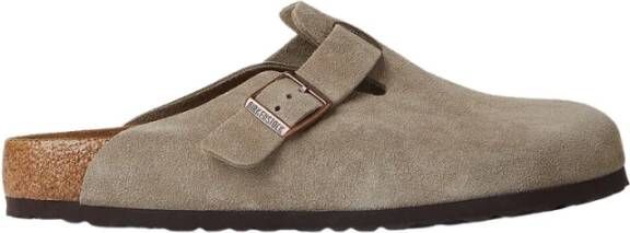 Birkenstock Boston Sfb Vl Taupe Taupe Schoenmaat 45 Slides & sandalen 560773 - Foto 10