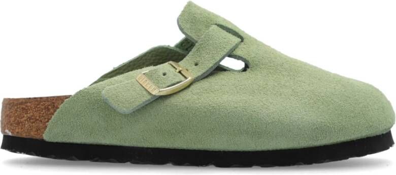 Birkenstock Boston BS Slippers Green Dames