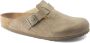 Birkenstock Boston Clogs Beige Heren - Thumbnail 1