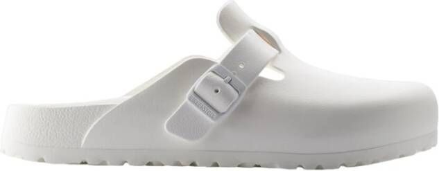 Birkenstock Boston Essentials White Dames