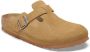 Birkenstock Bruine Corduroy Sandalen Leer Instapper Brown Unisex - Thumbnail 16