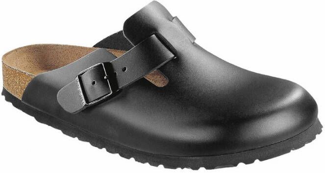 Birkenstock Boston Black narrow Fettleder Oiled Leather Unisex Pantoffels Zwart - Foto 20