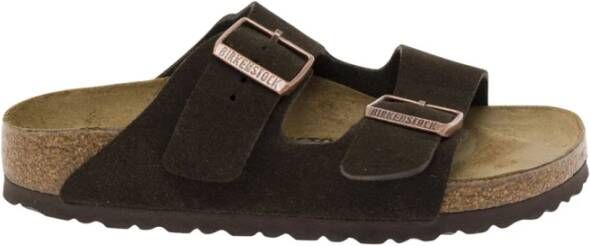 BIRKENSTOCK Slippers Arizona Maat: 43 Materiaal: Leer Kleur: Bruin - Foto 5