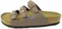 Birkenstock Bruine Dames Slippers Comfortabel Stijlvol - Thumbnail 4