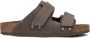 BIRKENSTOCK Slippers Heren Uji Maat: 40 Materiaal: Suède Kleur: Bruin - Thumbnail 2