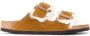 Birkenstock Bruine Leren Sandalen Open Teen Brown Dames - Thumbnail 1