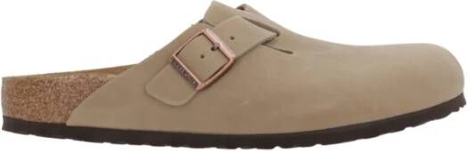 Birkenstock Bruine Nubuck Muiltje Sandalen Brown Dames
