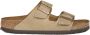 Birkenstock Bruine Platte Sandalen Arizona Model Brown Heren - Thumbnail 1