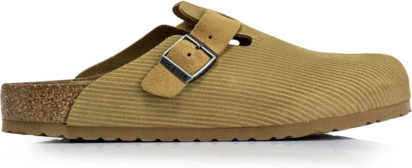 Birkenstock Boston Vl Corduroy Cork Sandalen Schoenen brown 41 beschikbare maaten:41 42 46