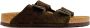 Birkenstock Bruine Suède Leren Sandalen Collectie Ss25 Brown Dames - Thumbnail 1