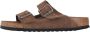 Birkenstock Arizona Soft Footbed Suede Leather Deark Tea - Thumbnail 2