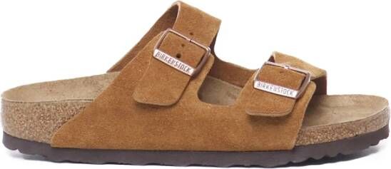 BIRKENSTOCK Slippers Dames Arizona Dames Maat: 43 Materiaal: Suède Kleur: Cognac - Foto 9