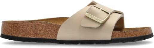 Birkenstock Catalina BS Slides Beige Dames