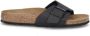 Birkenstock Satin Finish Sandal with Metal Buckle Black Dames - Thumbnail 4