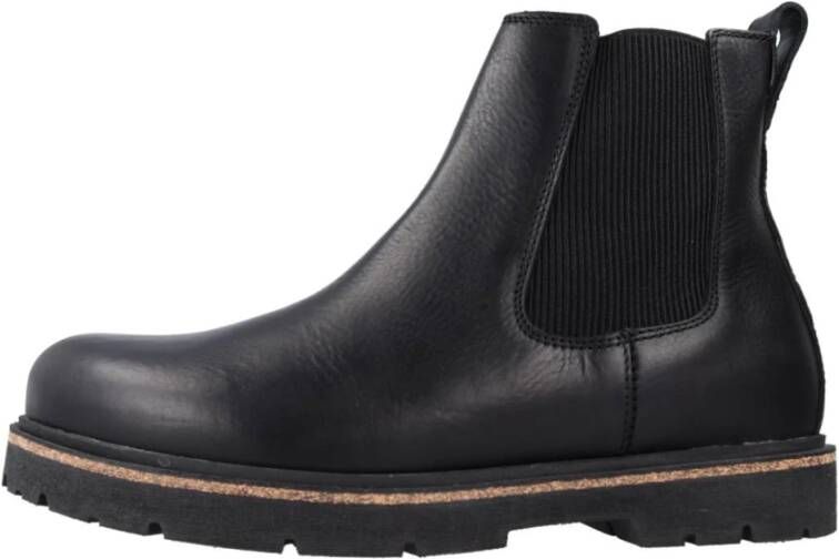 Birkenstock Chelsea Boots Black Heren