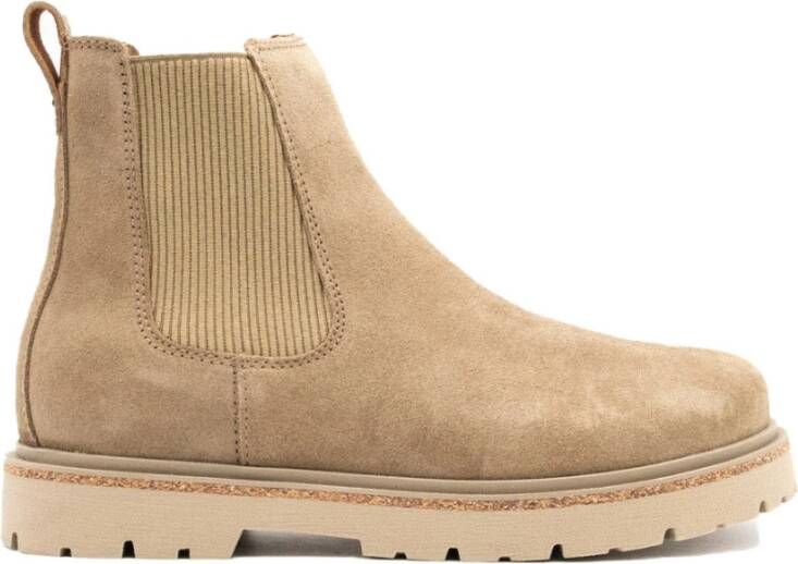 Birkenstock Chelsea Boots Brown Dames