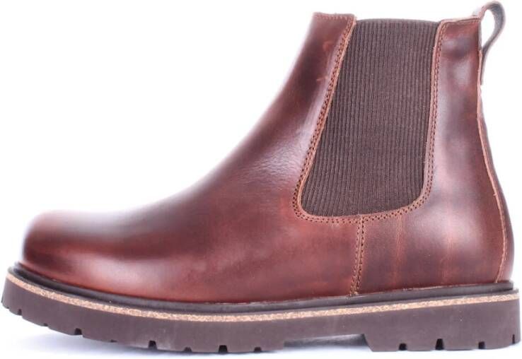 Birkenstock Chelsea Boots Bruin Heren