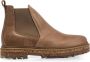 Birkenstock Chelsea Boots Stijlvol Nubuckleer Brown Dames - Thumbnail 1