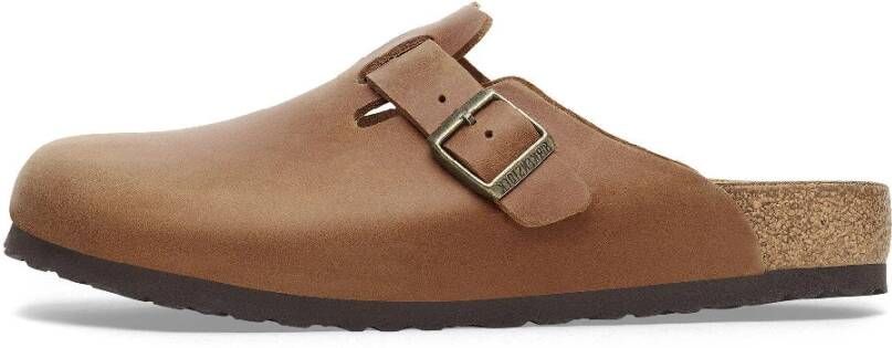 Birkenstock Cognac Regular Fit Sandalen Brown Heren