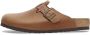 Birkenstock Cognac Regular Fit Sandalen Brown Heren - Thumbnail 1