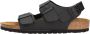 Birkenstock Zwarte Sandalen met Leren en Synthetische Voering Black - Thumbnail 2