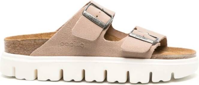 Birkenstock Chunky warme sandaal suède leer Arizona Narrow - Foto 2