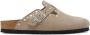 BIRKENSTOCK Instappers Dames Boston Rivet Maat: 43 Materiaal: Suède Kleur: Taupe - Thumbnail 2