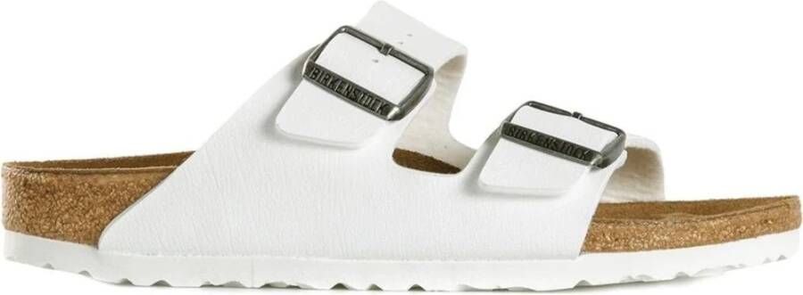 Birkenstock Comfort Sliders White Dames