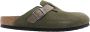 Birkenstock BOSTON SYNTHETICS Heren slippers Groen - Thumbnail 1