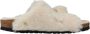 Birkenstock Arizona Bb Shearling Teddy Eggshell Laf Eggshell Schoenmaat 38 Slides 1023130 - Thumbnail 9