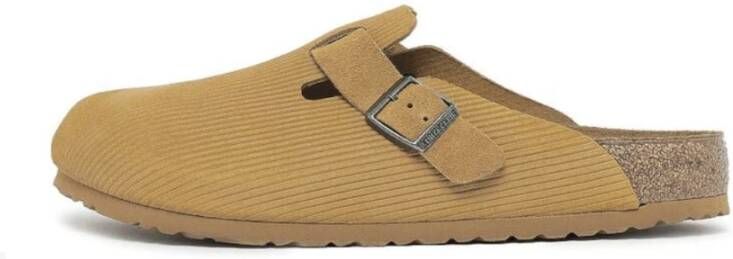 Birkenstock Corduroy Kurk Bruin Mules Brown Dames