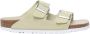 Birkenstock Dames Verstelbare Gespsandalen Beige Dames - Thumbnail 9