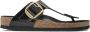 Birkenstock Damessandalen Gizeh Big Buckle Natural Leather Patent Large Zwart Dames - Thumbnail 4